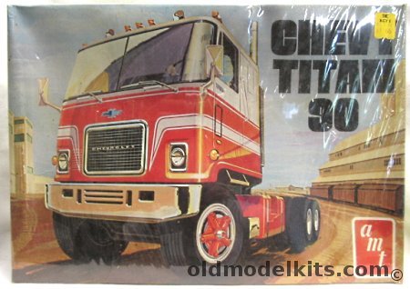 AMT 1/25 Chevy Titan 90 Semi Tractor Truck, T509 plastic model kit